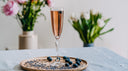 Purple Queen Non-Alcoholic Cocktail including Wild Life Botanicals Nude Sparkling Wine 
